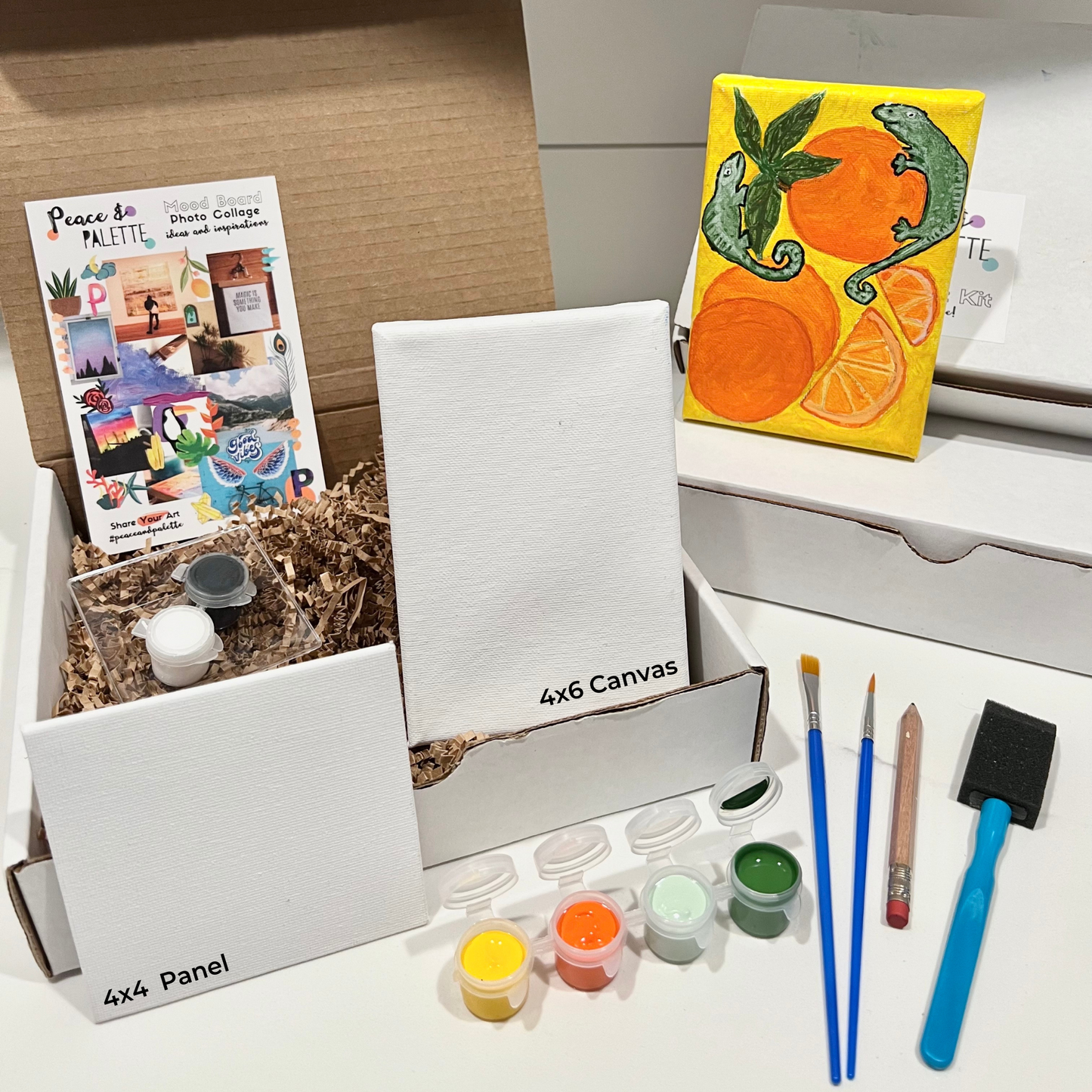 Al Fresco color collection: 4-color DIY Paint-at-home Kit