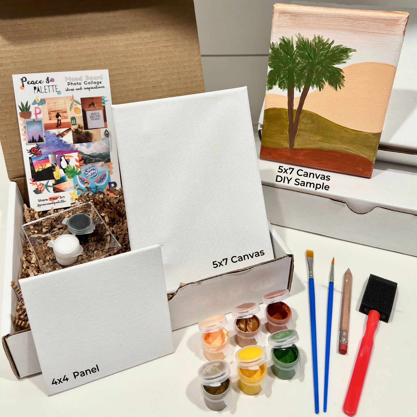 Desert Sands collection: 6-color DIY Paint Kit