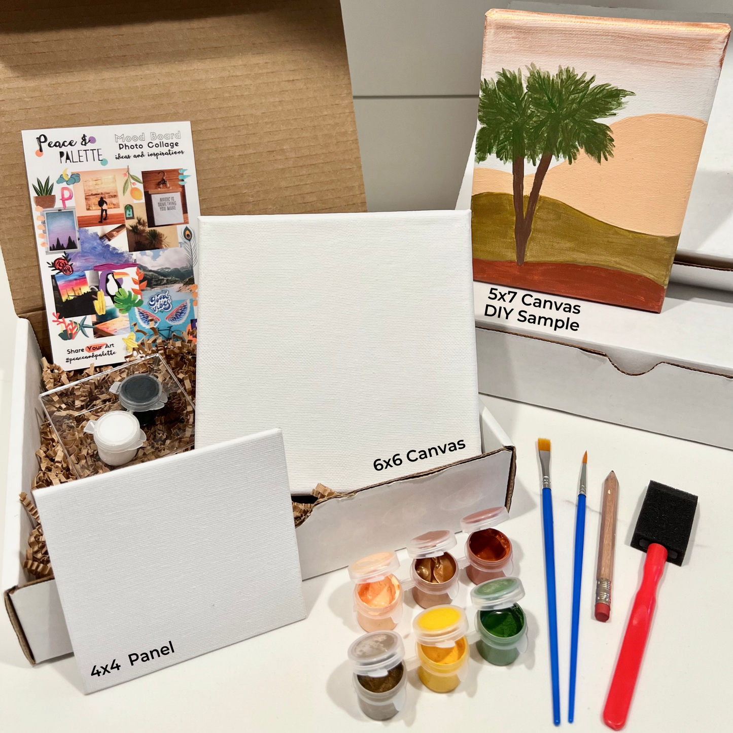 Desert Sands collection: 6-color DIY Paint Kit