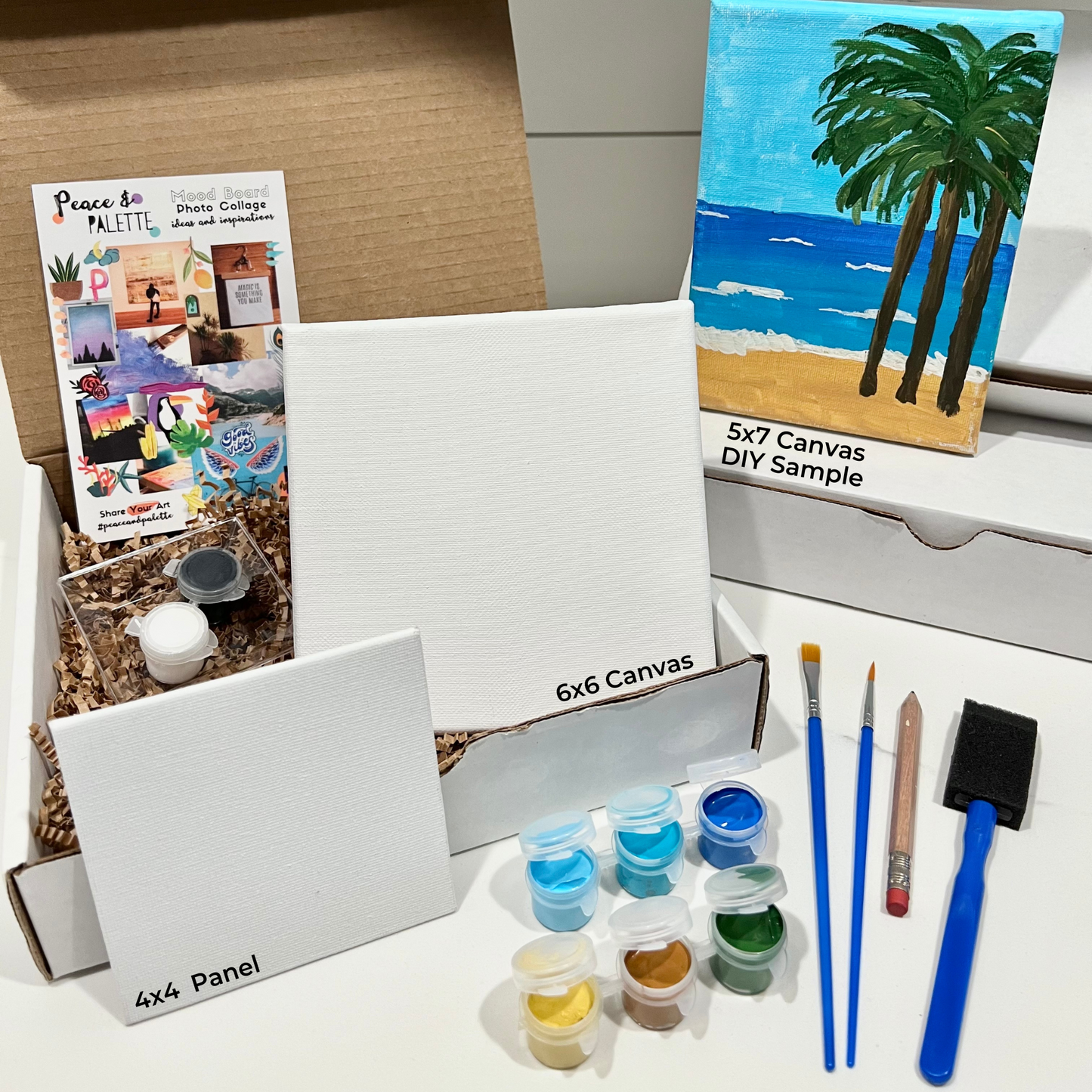 Getaway collection: 6-color DIY Paint Kit