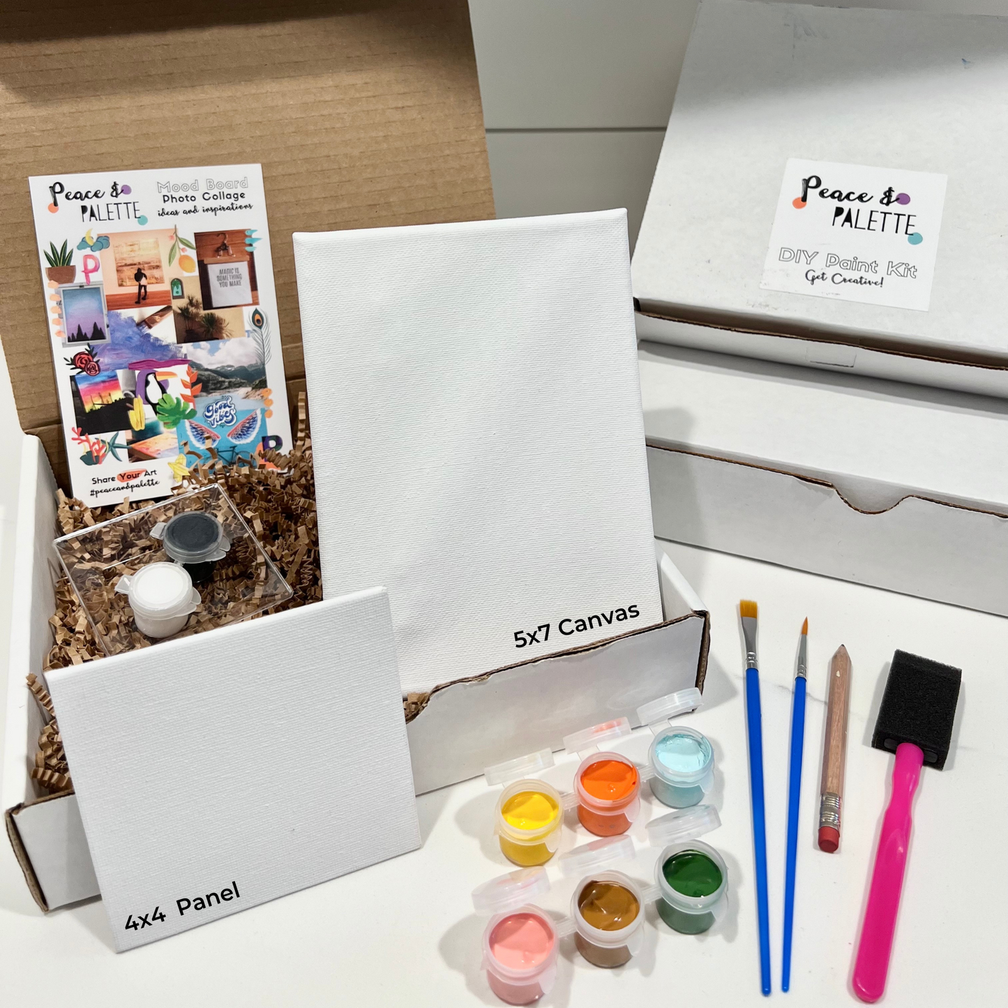 Wildflower Field collection: 6-color DIY Paint Kit