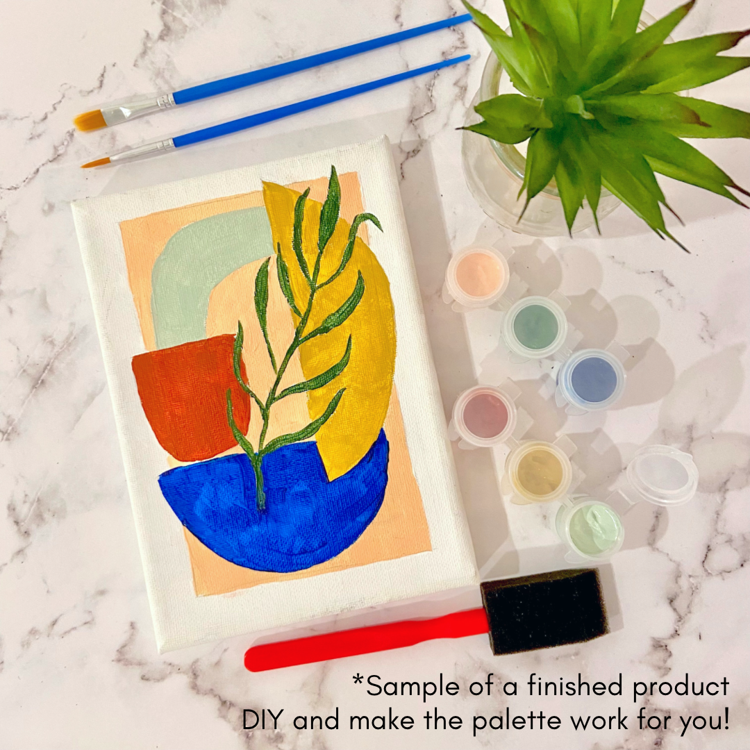 Earthy Oasis collection: 6-color DIY Paint-at-home Craft Kit –  PeaceAndPalette
